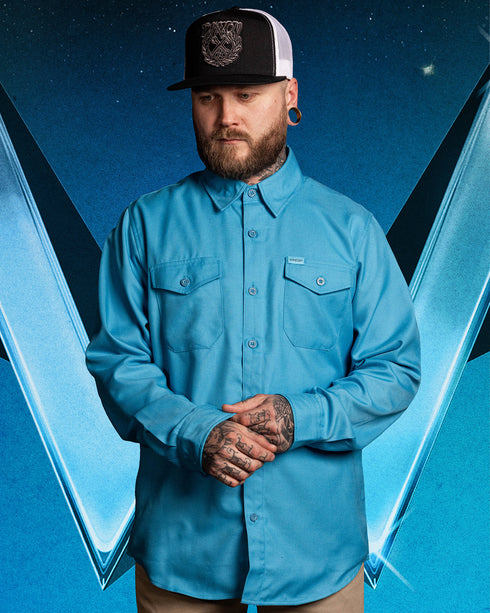 WEEZER BLUE ALBUM FLANNEL - MENS